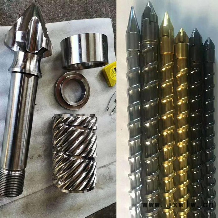 振軍誠信企業(yè)低價銷售建元三元海天海太三順各種品牌注塑機螺桿料筒射膠組  單螺桿料筒 雙螺桿料筒