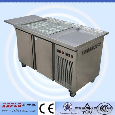 希世楓CBT-1炒冰臺 雙壓縮機炒冰臺 冰淇淋柜
