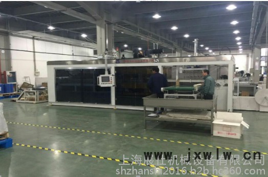 上海展仕機(jī)械 PLC控制負(fù)壓多工位全自動吸塑機(jī)