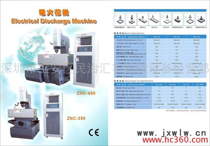 供應(yīng)建亞ZNC450數(shù)控電火花 線切割