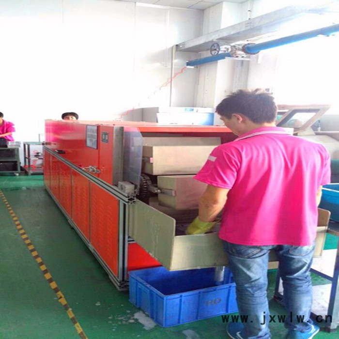 鑫悅峰供流水線式磁力拋光機/全自動流水線去毛刺拋光研磨線