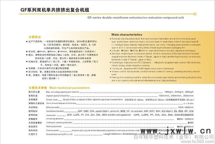 【進口技術(shù) 國產(chǎn)價位】雙機單共擠擠出復(fù)合機生產(chǎn)線 塑料機械