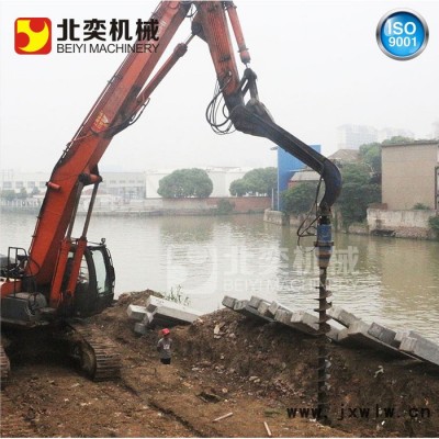 北奕 植樹挖坑機(jī)，太陽能板打孔機(jī) ，螺旋鉆機(jī) 一分鐘一個坑