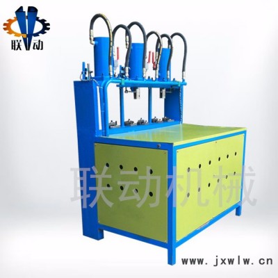 廣西聯(lián)動機械LD3-R125防盜網(wǎng)液壓開孔器  拉閘門打孔機 鍍鋅管沖孔機模具