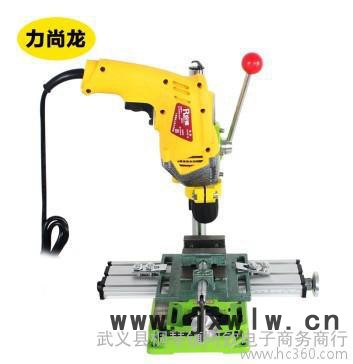 新款手電鉆支架 電鉆變臺鉆萬用支架 佛珠臺鉆 帶旋轉(zhuǎn)夾持位置