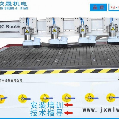 /四頭獨(dú)立棺材雕刻機(jī)/重型木工雕刻機(jī)/仿古家具雕花機(jī)