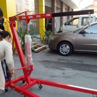 廣州小吊機 0.5-2噸液壓小吊車 汽車發(fā)動機小吊機 修理廠用單臂吊