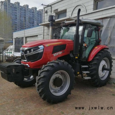 濰柴變頻高壓共軌國三發(fā)動機 東風2004輪式拖拉機 大橋高配旋耕犁田六缸拖拉機 農(nóng)業(yè)大型拖拉機