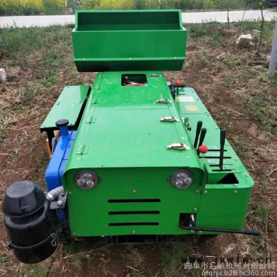 柴油發(fā)動機 履帶型自走式除草機 啟航多用開溝機