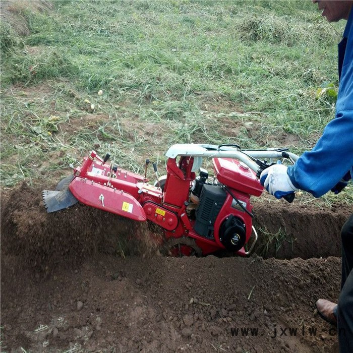 風(fēng)冷式發(fā)動機田園管理機  小型山地果園專用微耕機 大棚除草施肥旋耕機價格