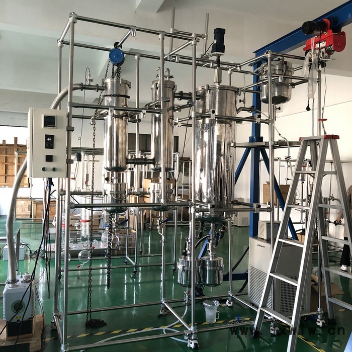 實(shí)驗型液液分離設(shè)備AYAN-F100-S真空不銹鋼分子蒸餾儀