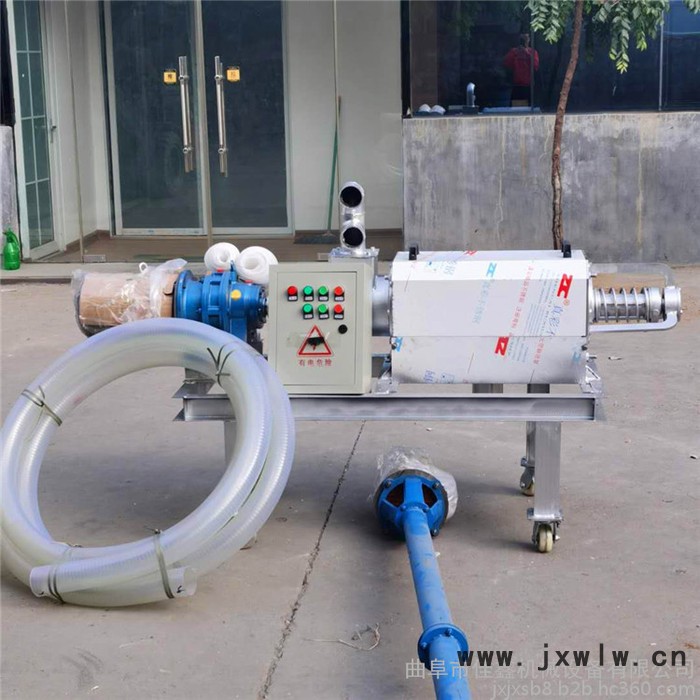 佳鑫水沖糞尿泡糞處理機 水切型固液分離機 養(yǎng)殖場用糞類固液分離設(shè)備