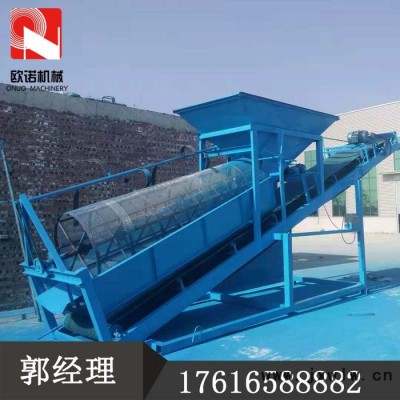 大型沙場(chǎng)專用振動(dòng)滾筒篩沙機(jī) 全自動(dòng)沙石分離設(shè)備50型篩沙機(jī)