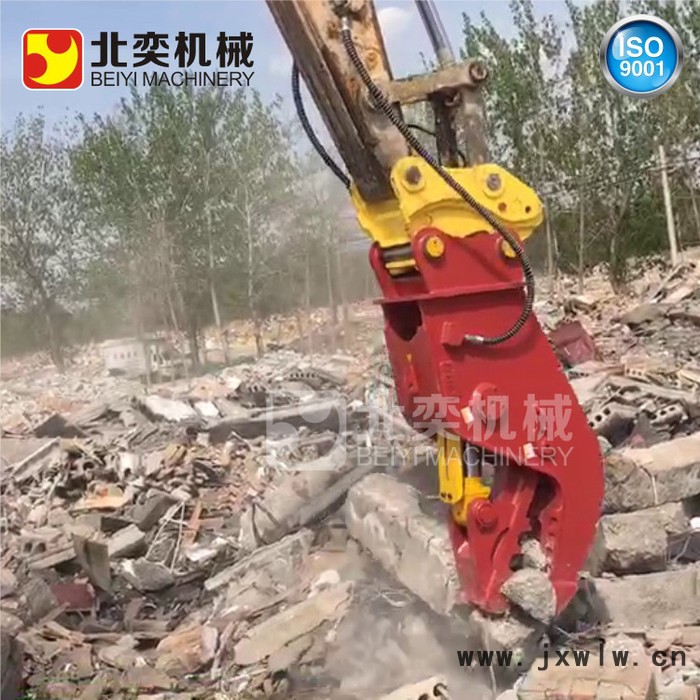 拆遷北奕機(jī)械挖掘機(jī)勾機(jī)鋼筋混凝土快速破碎液壓粉碎鉗、 液壓鉗 液壓粉碎設(shè)備