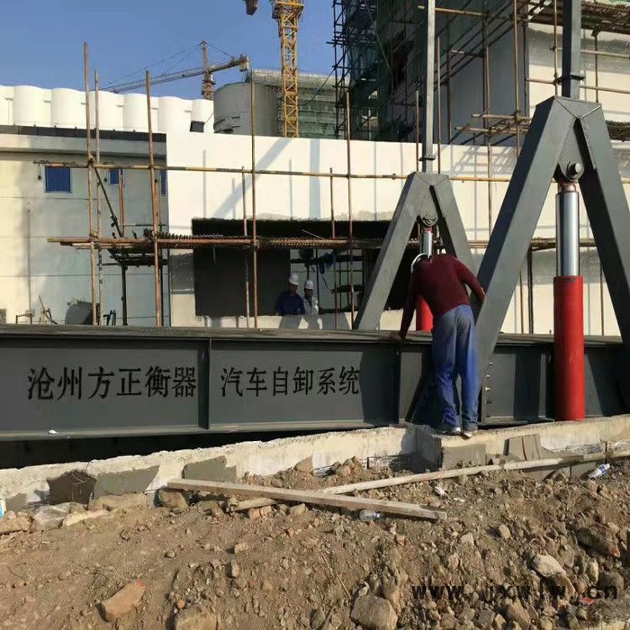 滄州方正衡器生產(chǎn)**液壓翻板，自動(dòng)卸車機(jī) 尺寸可定做， 免費(fèi)調(diào)試安裝，質(zhì)量有保證，具體詳情可致電商家遠(yuǎn)銷全國(guó)各大城市