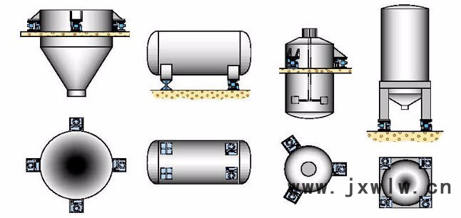 柯力靜載稱重模塊SB-1T反應釜稱重系統(tǒng)，常州恒遠電子衡器 HY-FW