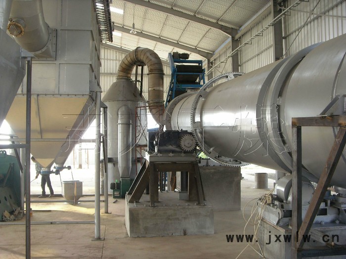 HZG型磁粉直接加熱式回轉(zhuǎn)滾筒干燥機(jī)，志方干燥設(shè)備