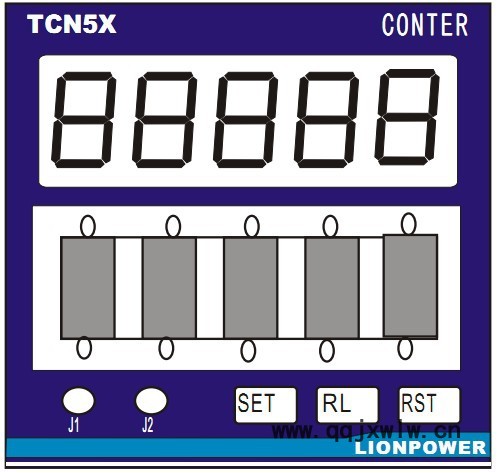 TCN-51面板圖