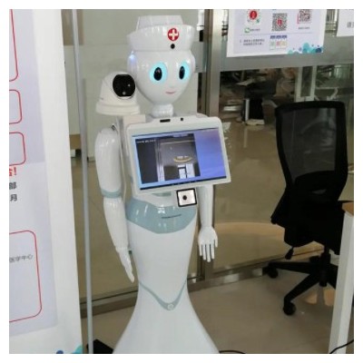 人工智能導(dǎo)診機器人智能對話醫(yī)療護士服務(wù)主動迎賓自動充電可編程