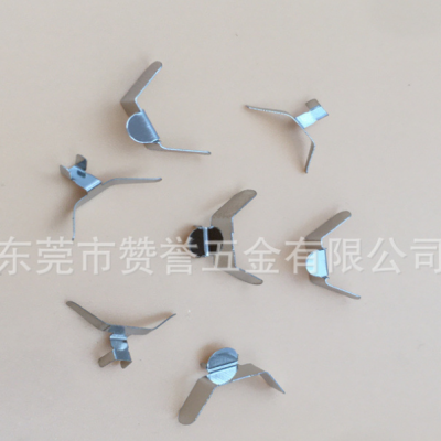 供應(yīng)1號2號電池片 LR44正負(fù)極彈簧片2450電池扣正負(fù)極五金彈片