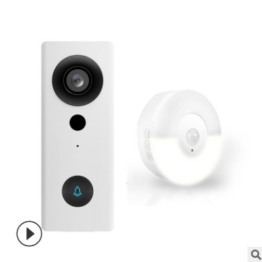 盈潤(rùn)佳有線tuya涂鴉wifi可視對(duì)講門鈴 高清監(jiān)控門鈴 亞馬遜貨源